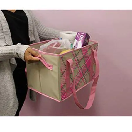 Reusable Grocery Bag Shopping Box with Reinforced Bottom (Set of 3)