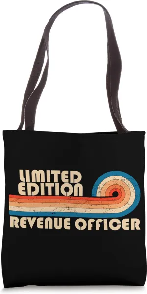 REVENUE OFFICER Funny Job Title Profession Birthday Worker Tote Bag