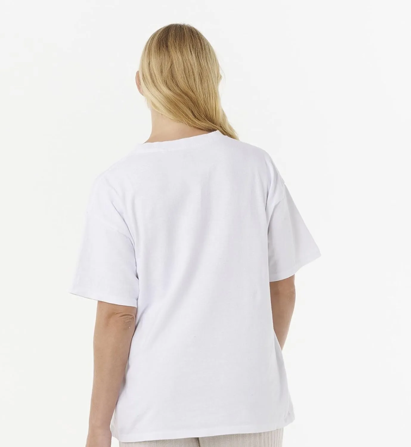 Rip Curl Women's Heritage Crew Neck Short Sleeve T-Shirt Tee