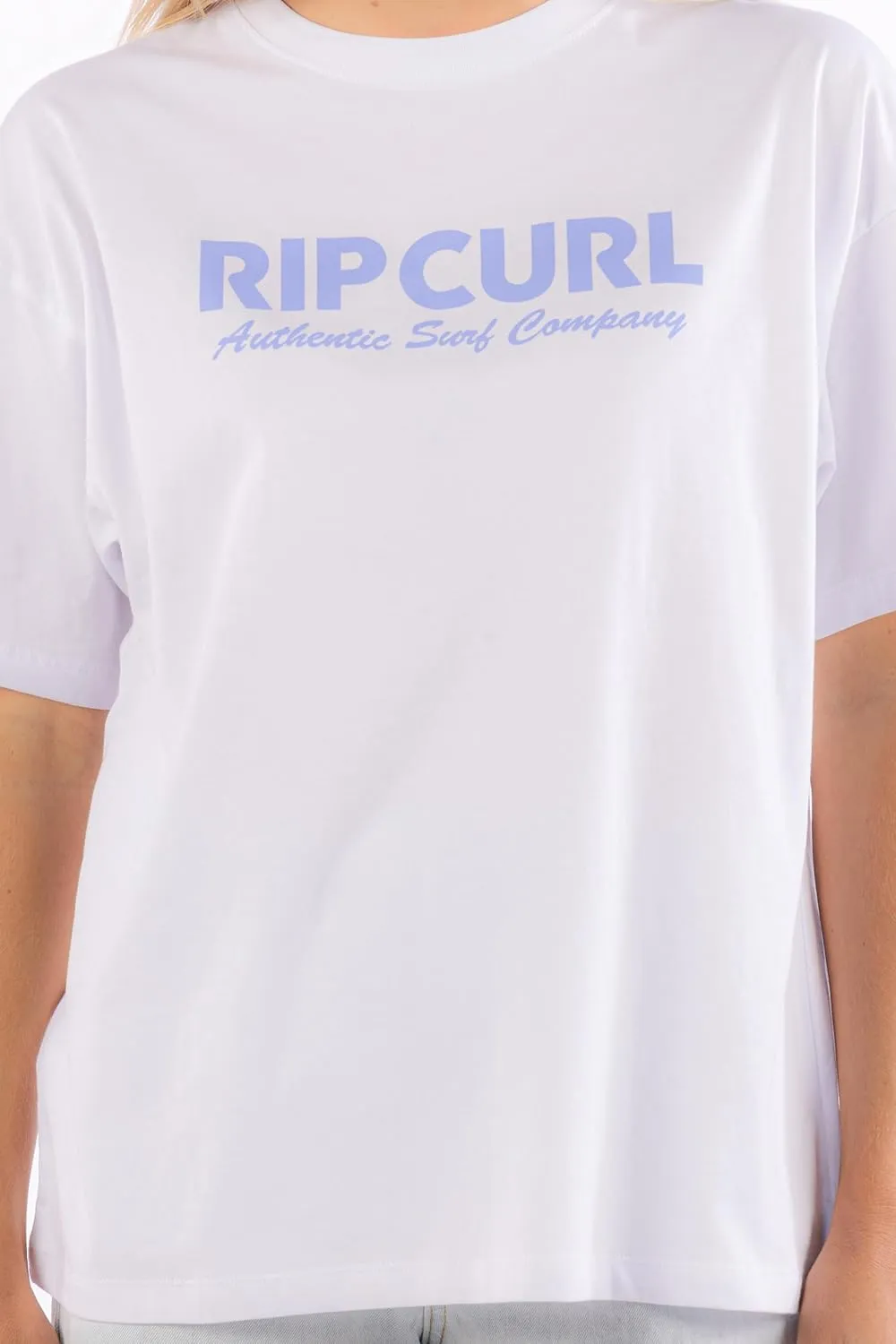 Rip Curl Women's Heritage Crew Neck Short Sleeve T-Shirt Tee