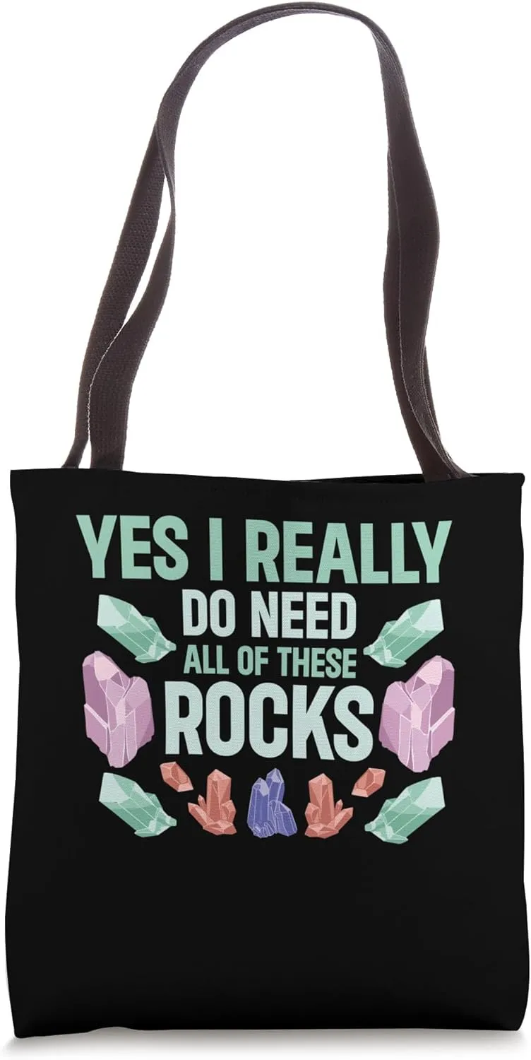 Rock Hunter Geode Hunting Geology Geode Hunter Tote Bag