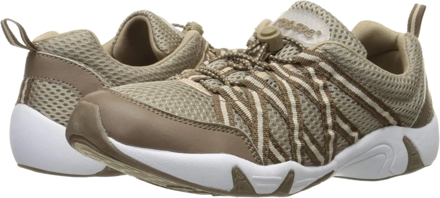 RocSoc Womens Water Dissipating Lightweight Mesh Walking Shoes, Breathable Design with Quick On and Off Laces, Comfort on Uneven Surfaces