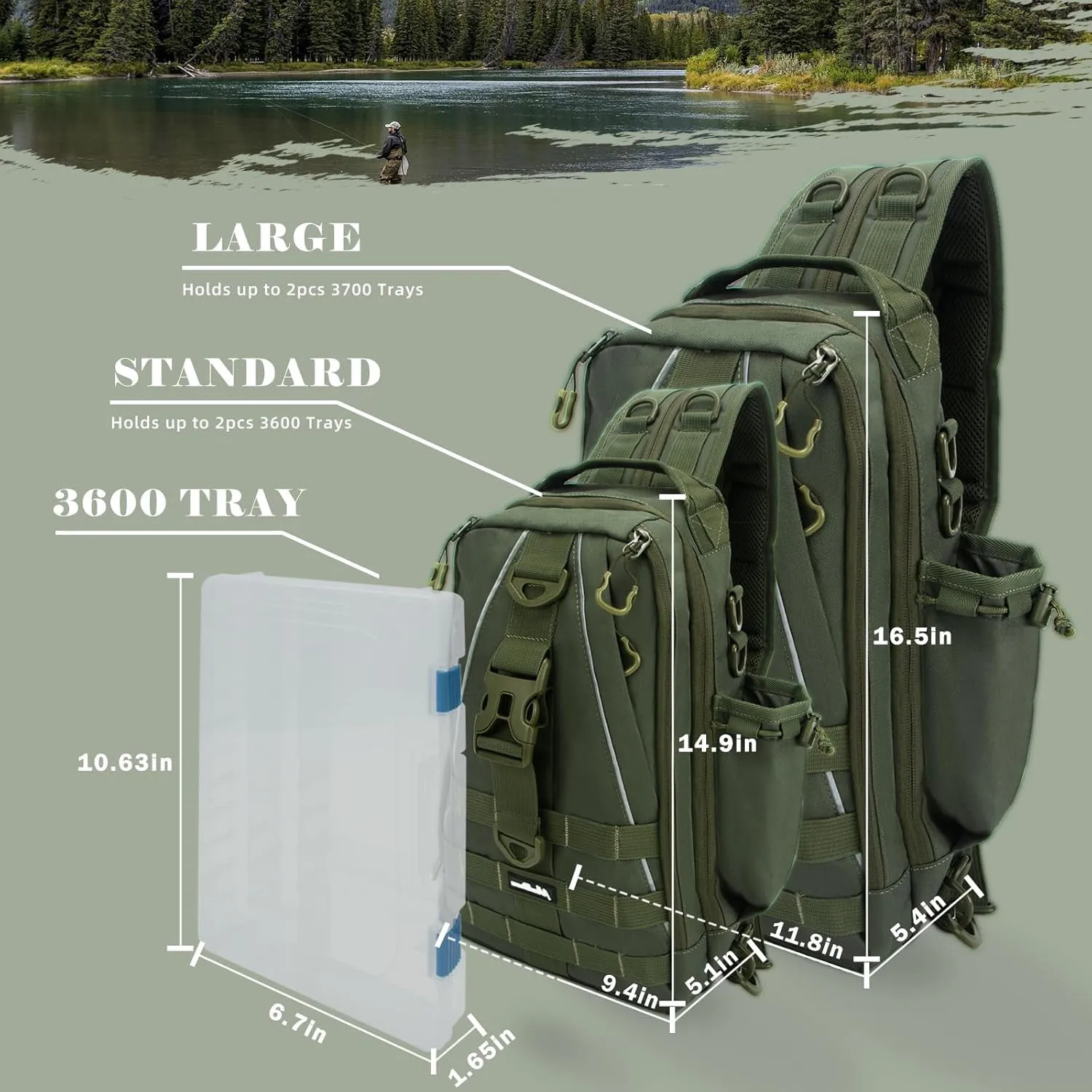 Rod Live chat Fishing Unmatched variety with and Tackle Holder Box Backpack