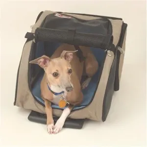 Roll Around Pet Carrier - Small-Khaki