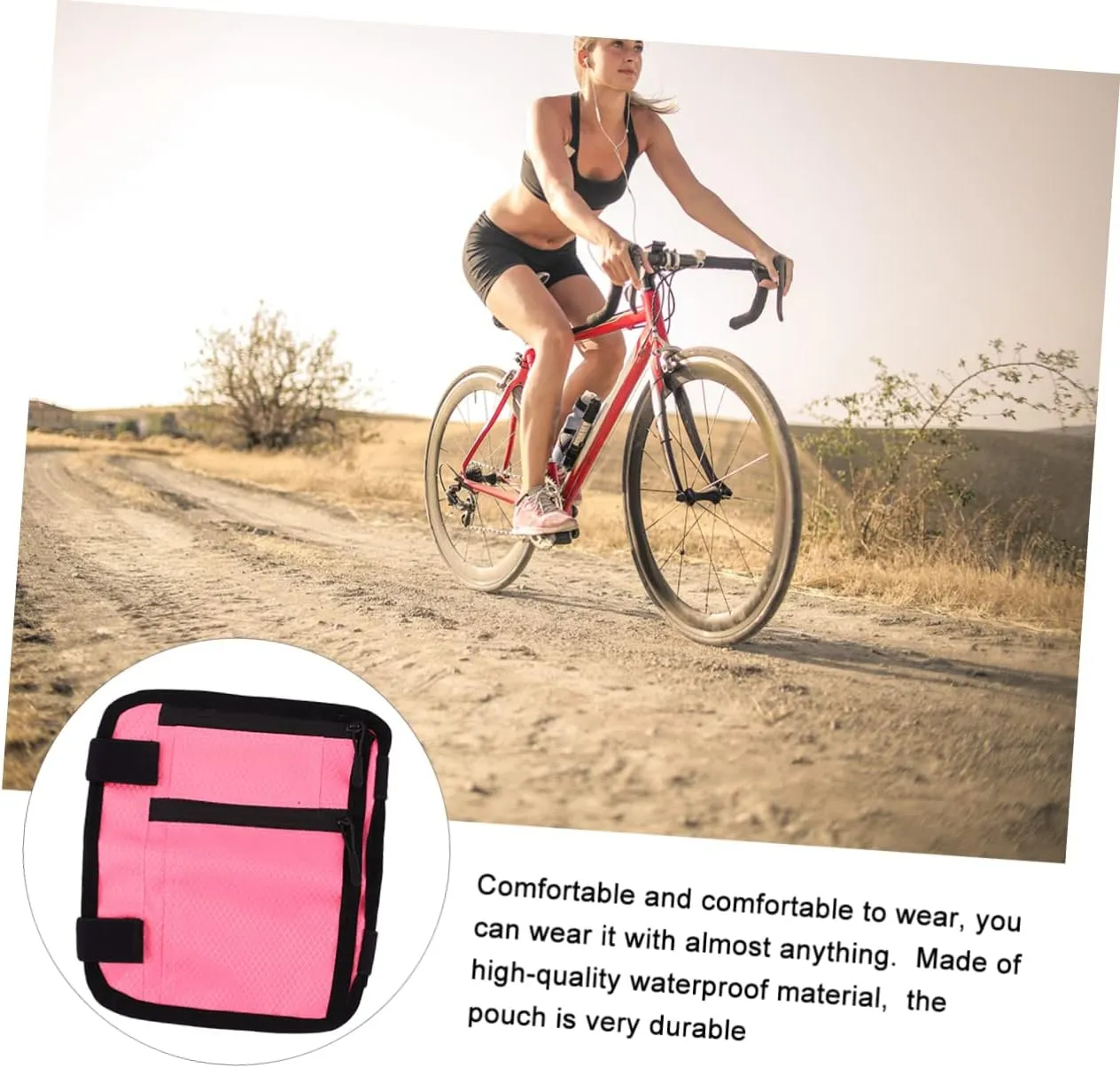 Running Leg Ankle Pouch 5 Colors Mobile Phone Leg Bag for Outdoor Activities