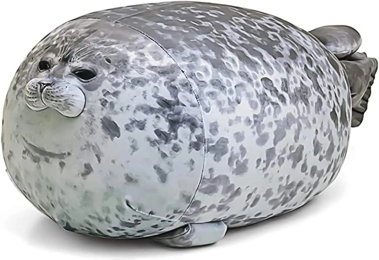 Ryttir Gray Seal Stuffed Animal - Jumbo 24" Soft Seal Plush Hugging Pillow with Naive Gaze, Safety Nursery Decor & Sensory Comfort Toy, Cuddle Companion for Kids (Gender Neutral Gift)