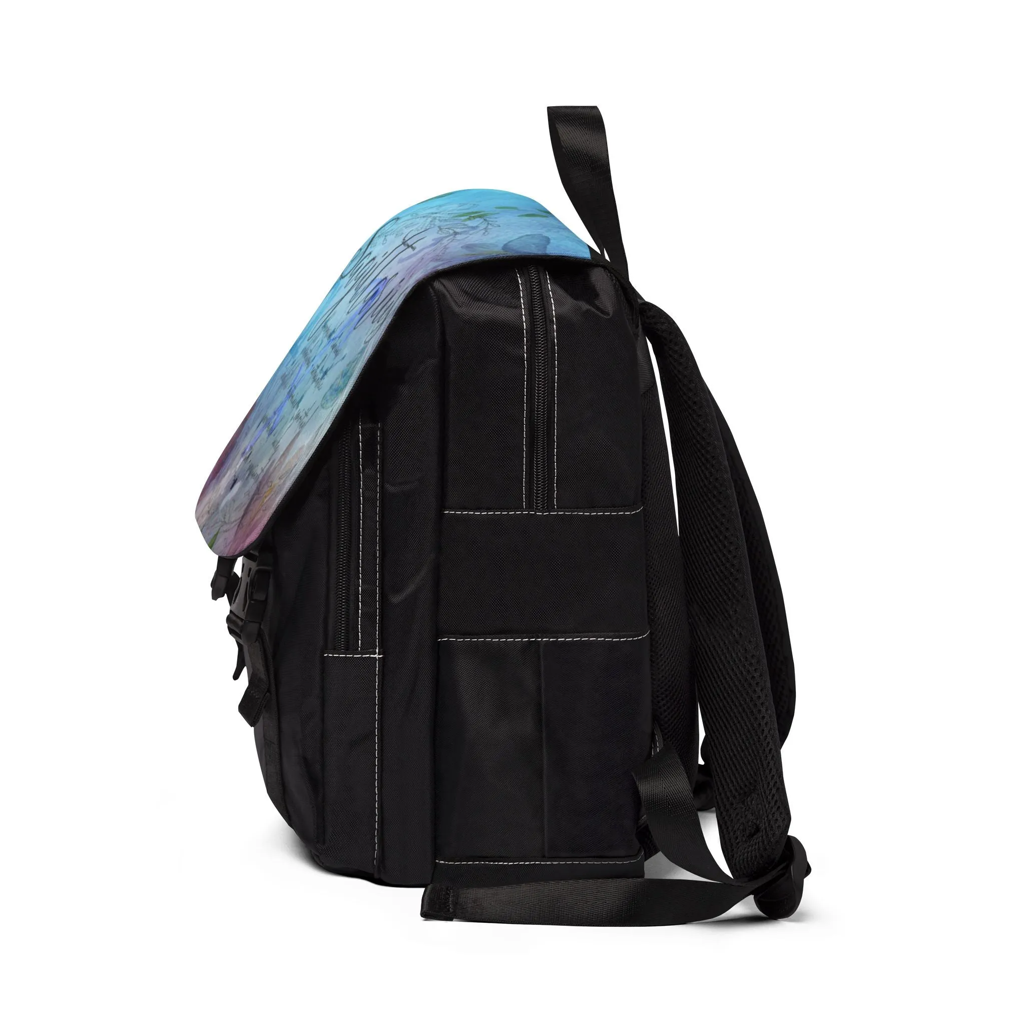 Sagittarius Unisex Casual Shoulder Backpack