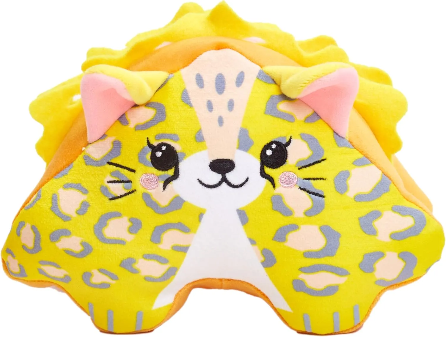 Sandoichis Hailey The Ham & Cheetah 7.5 inch Plush - Teddy Stuffed Animal for Travel, Gift, Bedtime for Kids, Teens