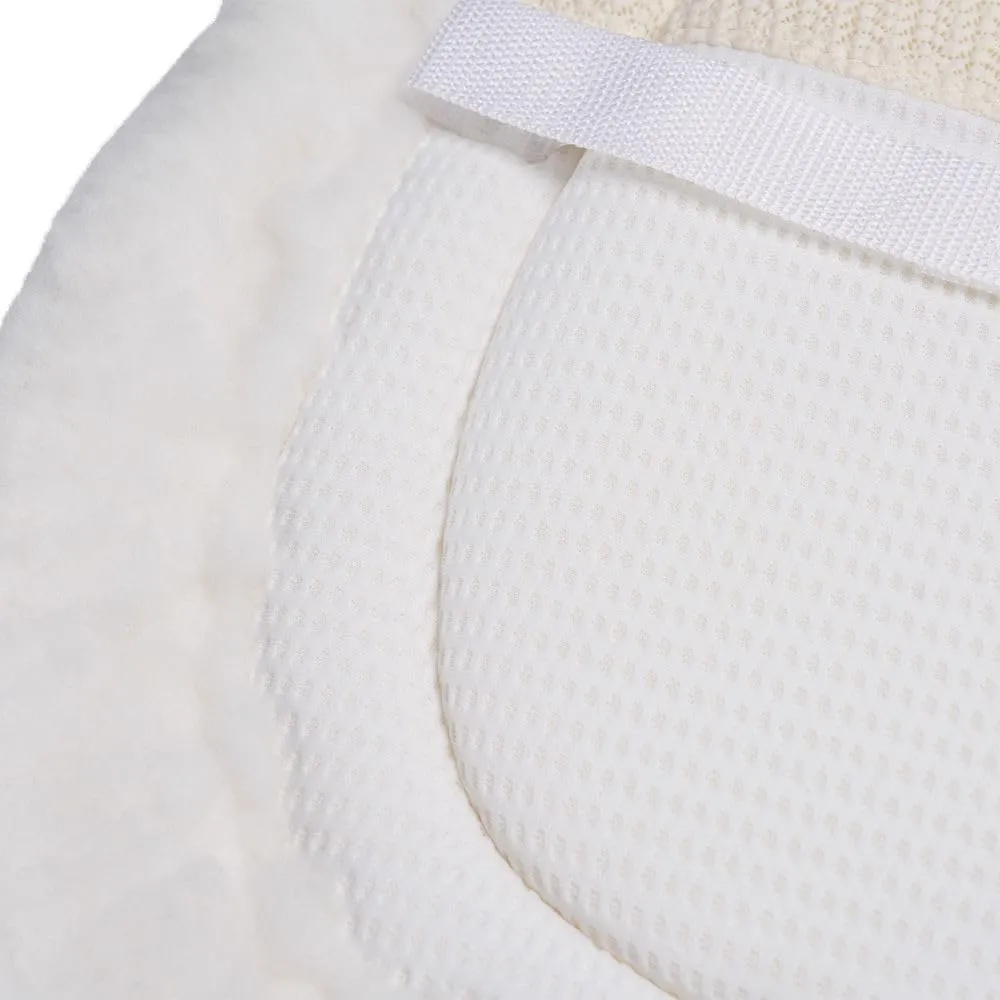 Schneiders Non-Slip Fitted Fleece Hunter Horse Saddle Pad | English Discipline | Contoured Non-Slip Design for Close Contact Comfort