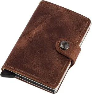 secrid(セクリッド) Men's Secrid Seacrid Mini Wallet Vintage Chocolate