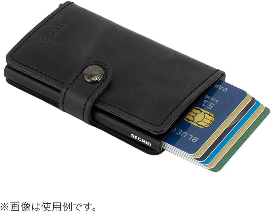 secrid(セクリッド) Men's Secrid Seacrid Mini Wallet Vintage Chocolate