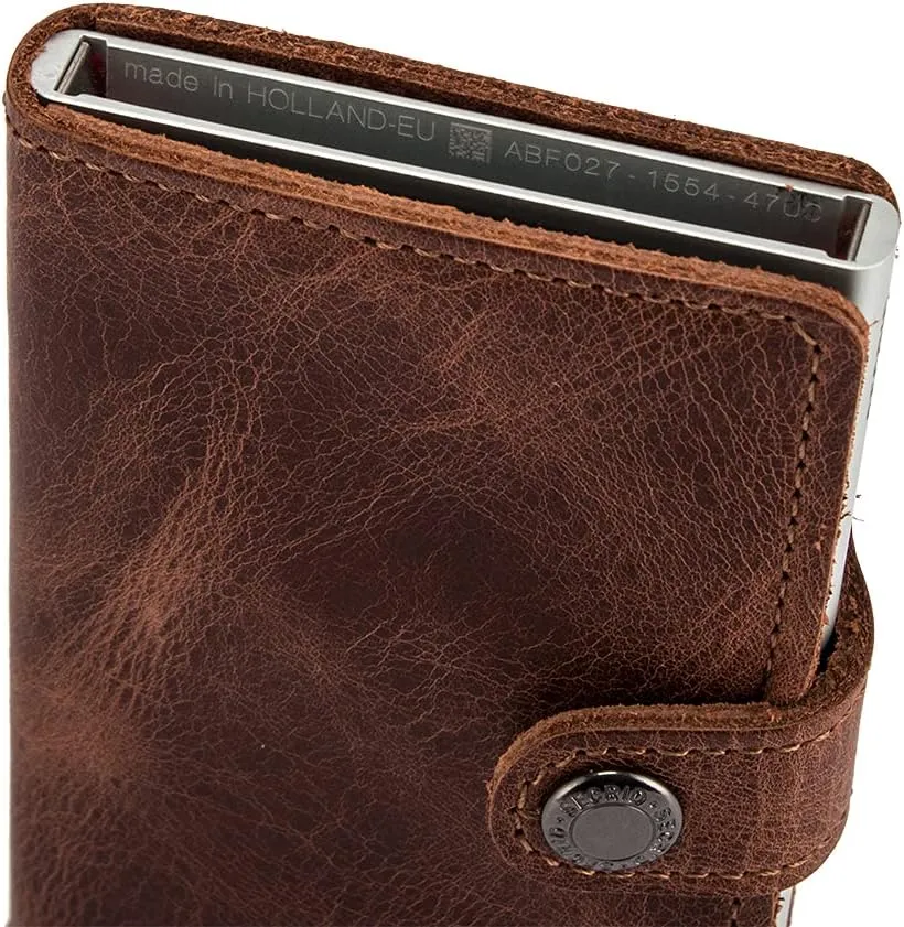 secrid(セクリッド) Men's Secrid Seacrid Mini Wallet Vintage Chocolate