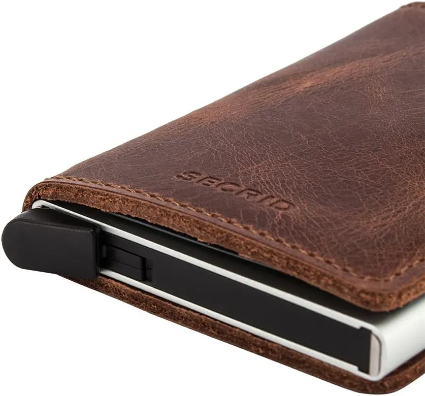 secrid(セクリッド) Men's Secrid Seacrid Mini Wallet Vintage Chocolate