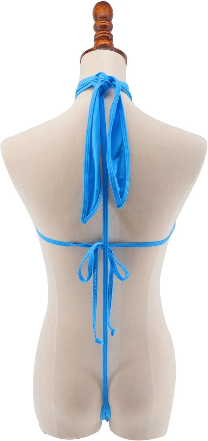 SHERRYLO Micro Sling Bikini Extreme G String Slingshot Bikinis Slutty Exotic Swimsuit Thong Bathing Suit Lingerie for Women
