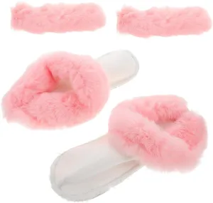 Shoe Covers Liner for Slippers Winter Clog Liners White Clogs for Women Warm Liners for Clogs Furry Feet