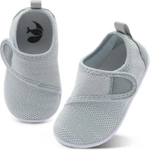shopUAL Toddler Water Shoes Kids Girls Boys Beach Aqua Socks Skin Barefoot Walking Water Shoes Quick Dry Non-Slip Breathable Swim Pool Surf