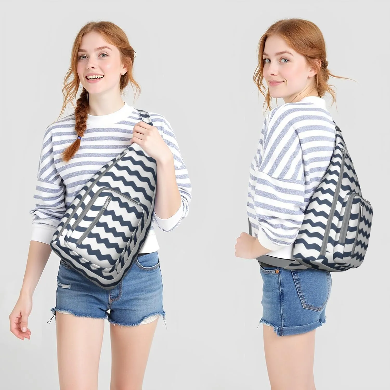 Shoulder Sling Crossbody Casual Chest Bag For Travel Sports Running,Backpack for Men & Women Lightweight Sports BagCrossbody Concealed Carry,Abstract Shoulder Bag Waterproof Chest Bag