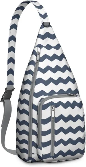 Shoulder Sling Crossbody Casual Chest Bag For Travel Sports Running,Backpack for Men & Women Lightweight Sports BagCrossbody Concealed Carry,Abstract Shoulder Bag Waterproof Chest Bag