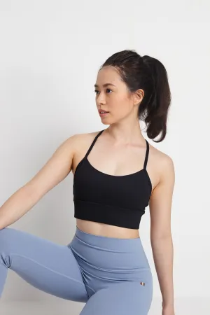 Sienna Women Sports Bra (Black)