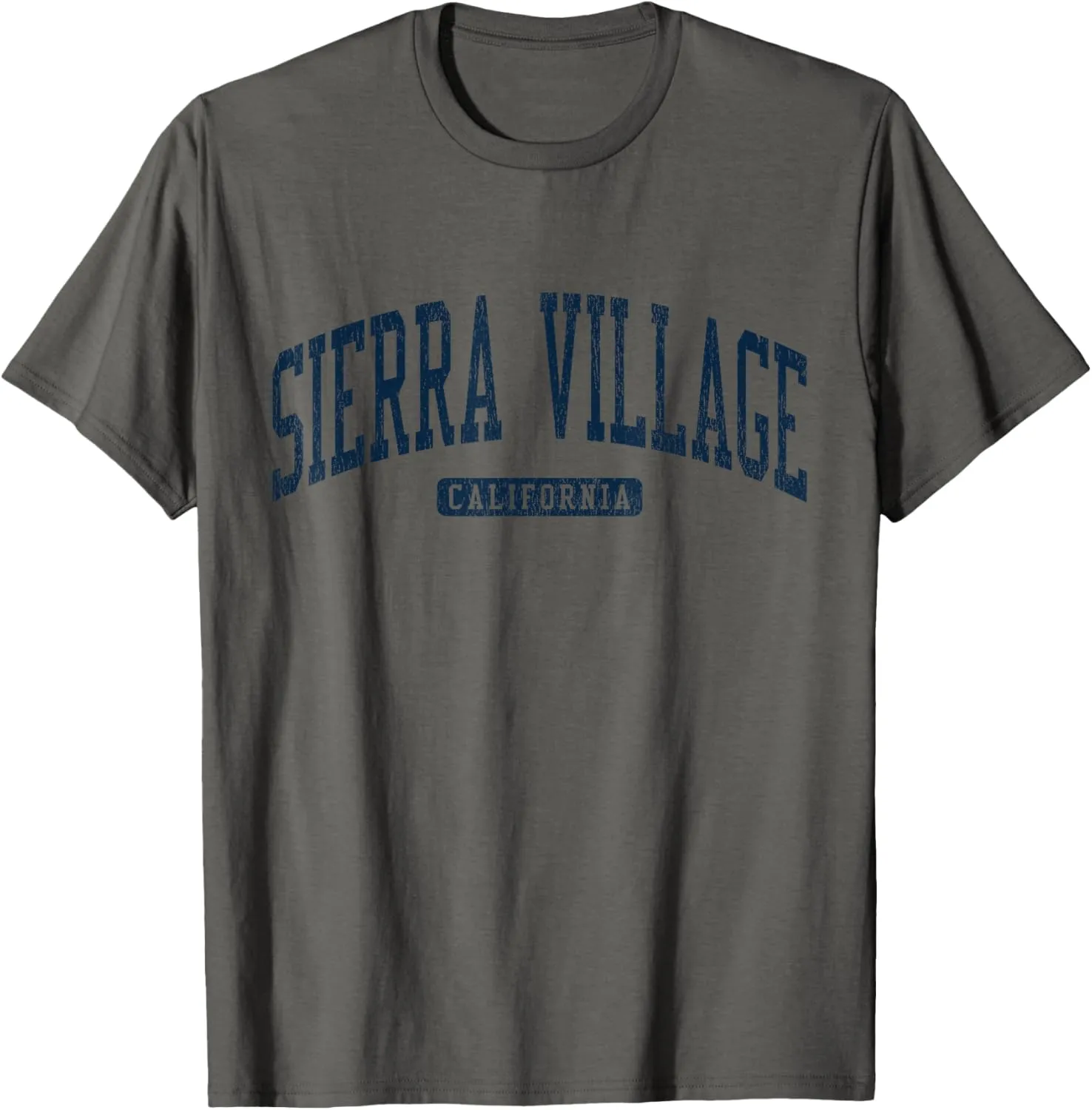 Sierra Village California CA College University Style Blue T-Shirt