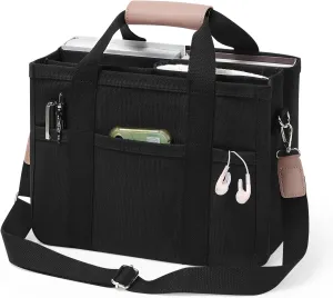 Sightor Canvas Tote Hobo Crossbody Mommy Shoulder Bag Multipocket Large Capacity
