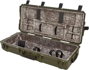 SKB Hard Protective Large Plush Storage Case, Archery Bow, Arrows, Parallel Limb iSeries REV2 Bow Case - Quiver Holder and Gear Box Accessories