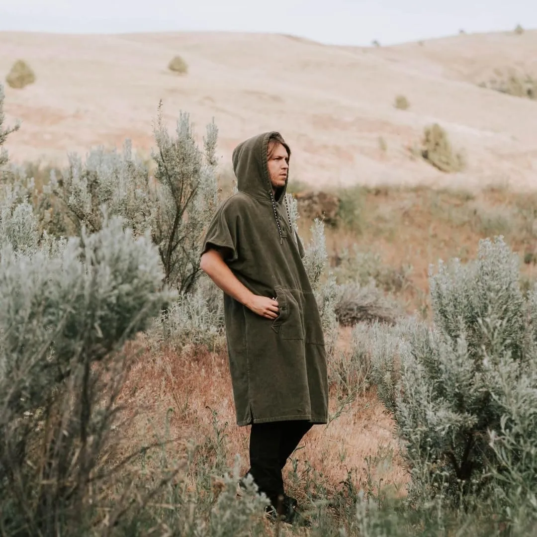 Slowtide Extra-Warm Changing Poncho - Change privately in Public | Includes Kangaroo Pouch & Double Layer Woven Hood
