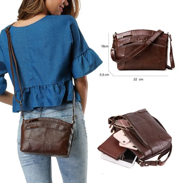 Small Responsive Bag 2019 Female Genuine Handbags Happy customers Leather Women