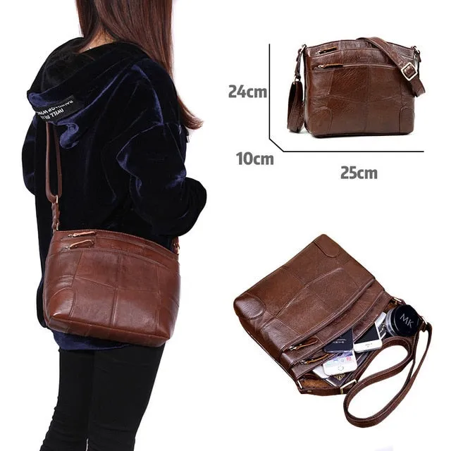 Small Responsive Bag 2019 Female Genuine Handbags Happy customers Leather Women