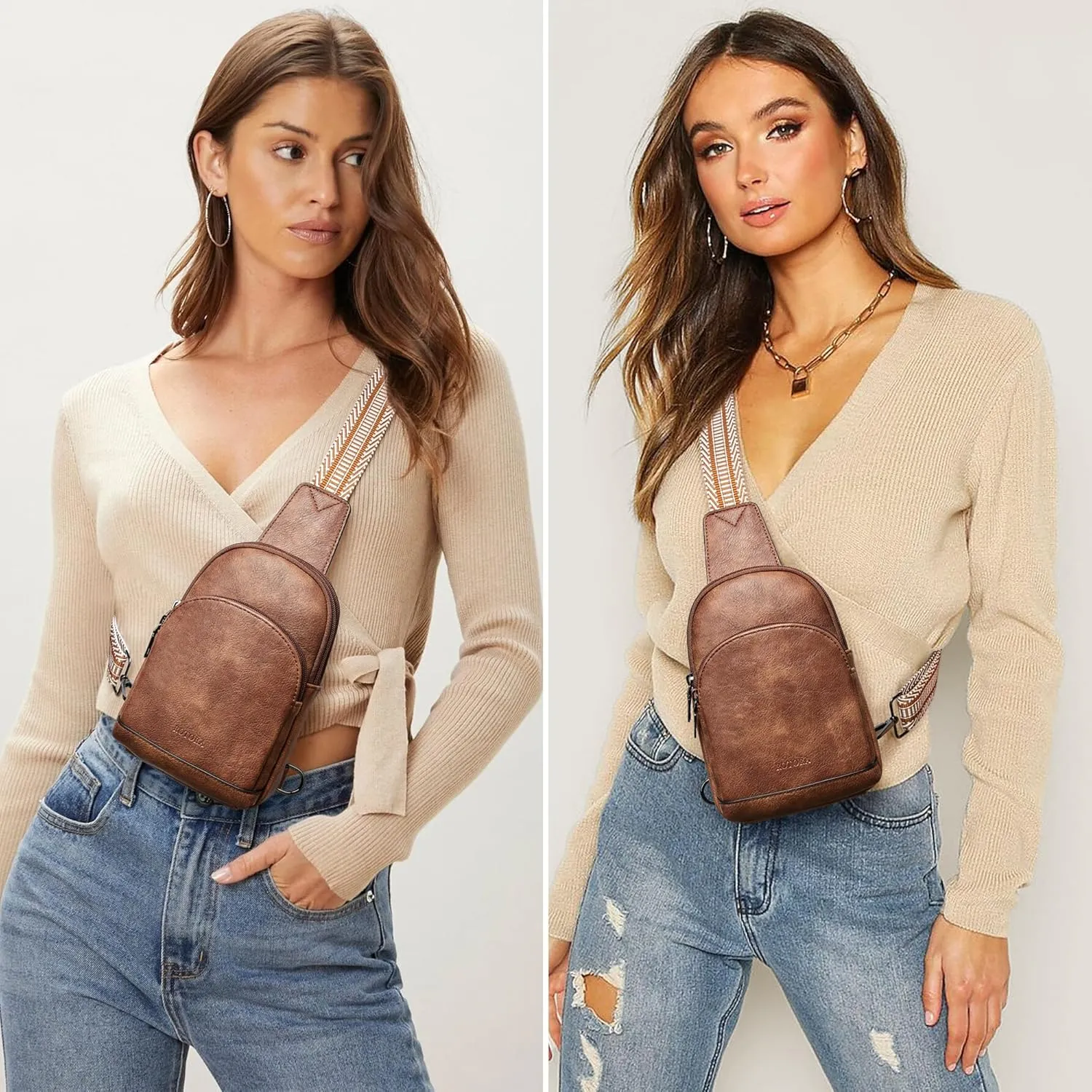 Small Sling Bag for Women - Crossbody Purse, Trendy Crossbody Bags for Women and Men