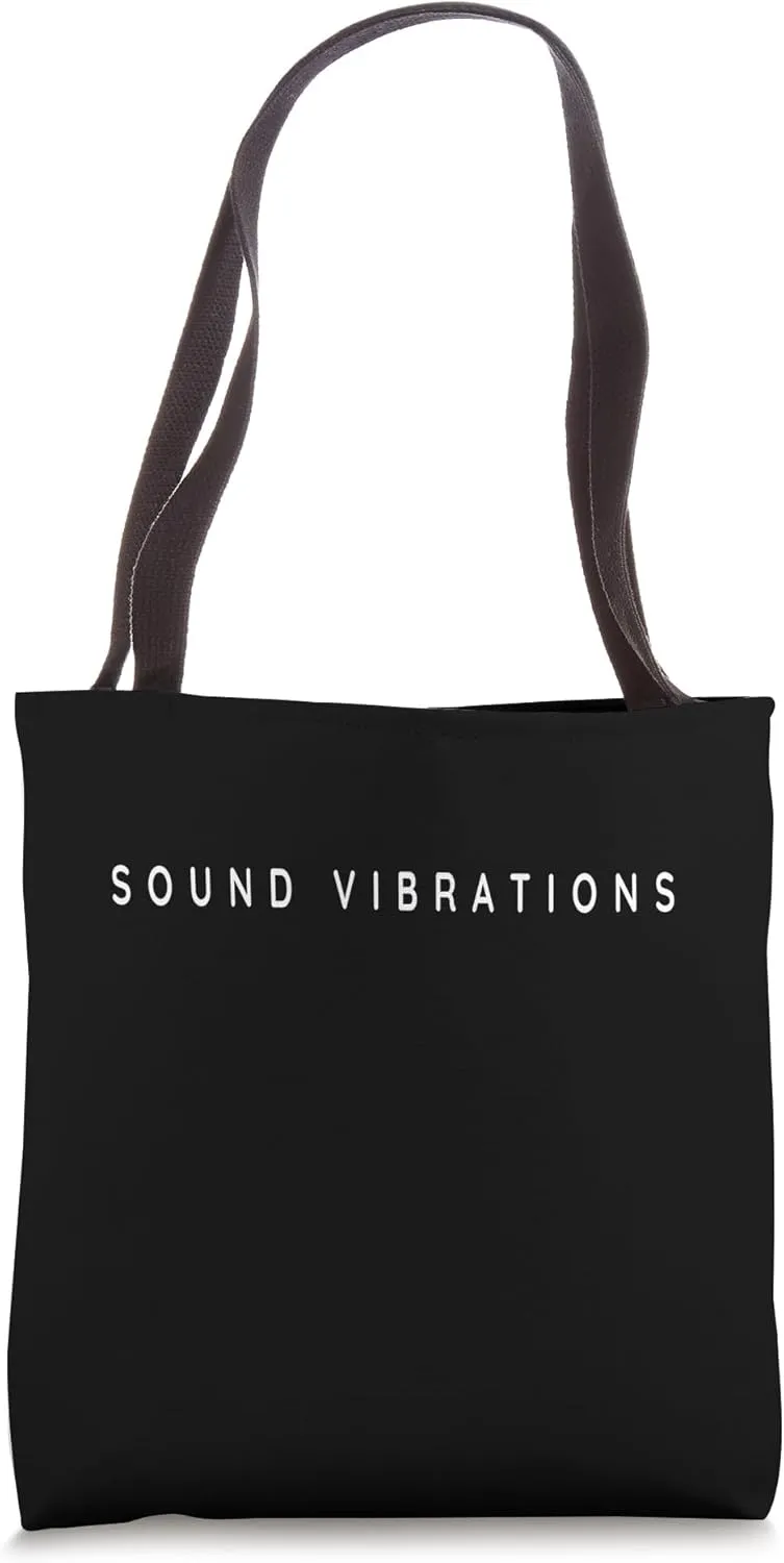 'Sound Vibration Healer' / Sound Vibration Healing Design Tote Bag