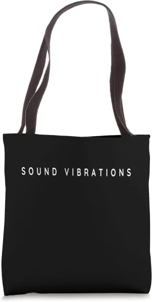 'Sound Vibration Healer' / Sound Vibration Healing Design Tote Bag