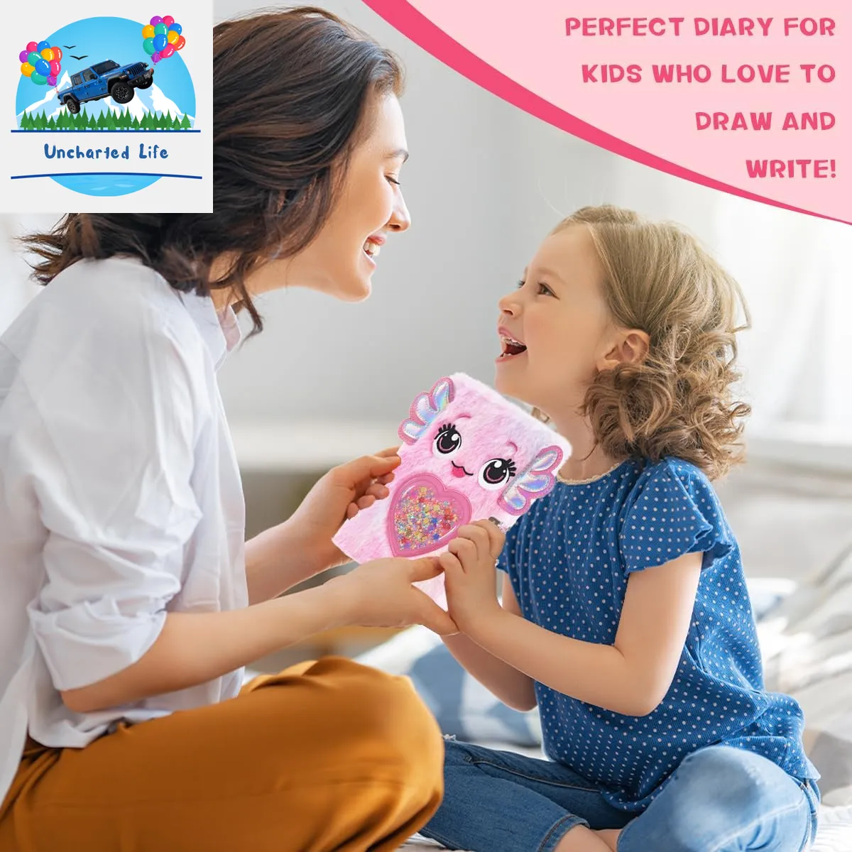 Spark Creativity with Axolotl Diary: A Lockable Journal for Girls 6-8