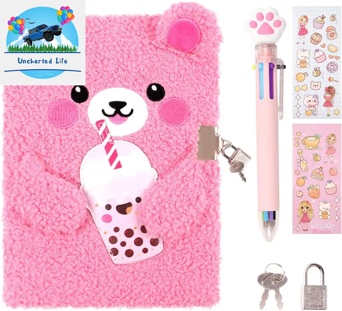 Spark Creativity with Axolotl Diary: A Lockable Journal for Girls 6-8