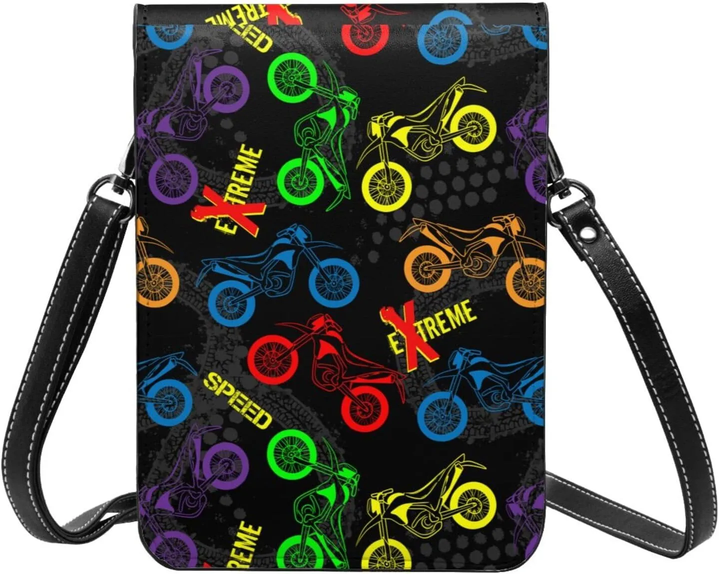 Sport Balls Football Champ Winner Leather Crossbody Phone Purse for Women Cute Wallet Bags Lightweight Mini Sling Bag