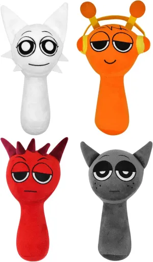 Sprunki Plush Soft and Fun Stuffed Toys Dolls for Fans and Friends - Christmas, Birthday