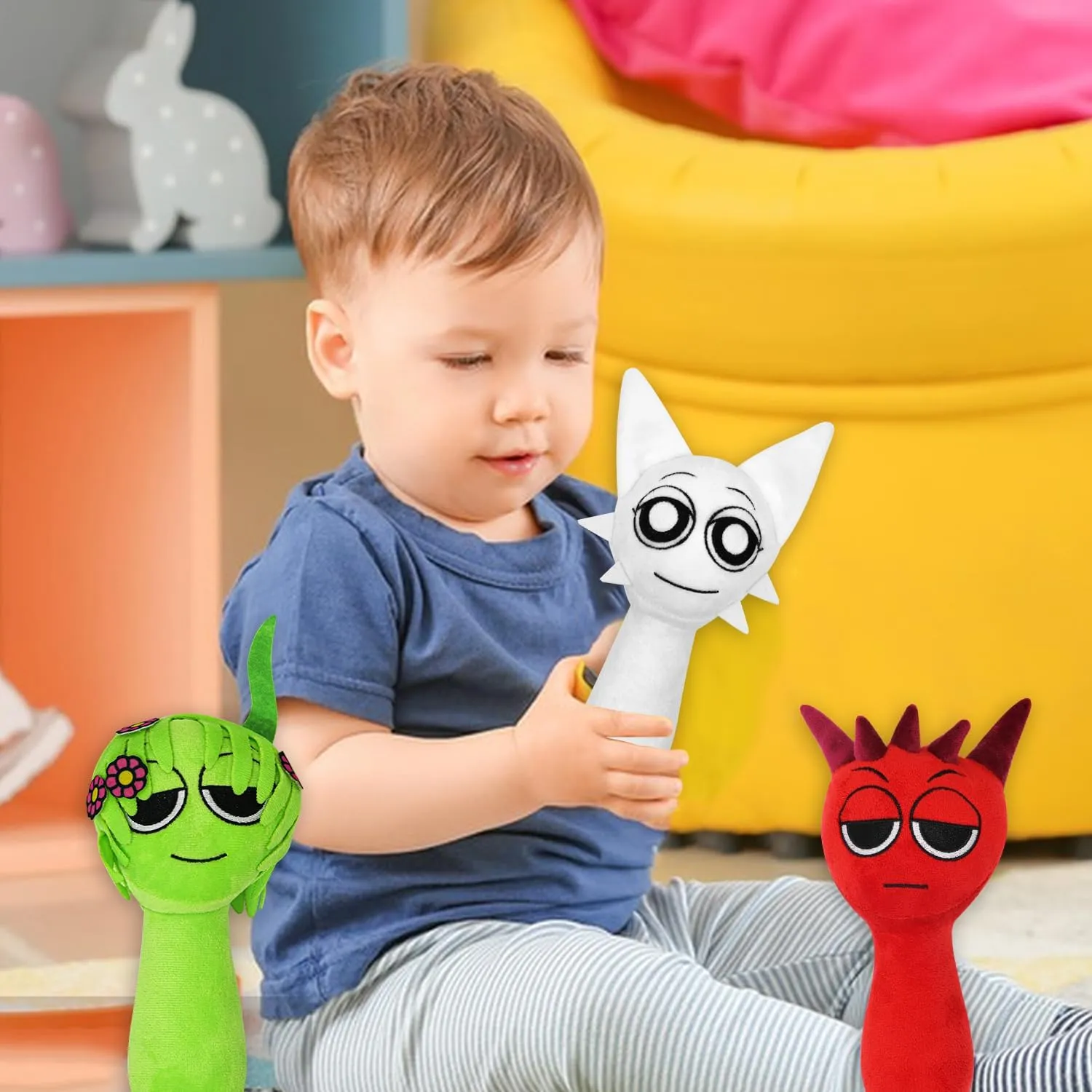 Sprunki Plush Soft and Fun Stuffed Toys Dolls for Fans and Friends - Christmas, Birthday