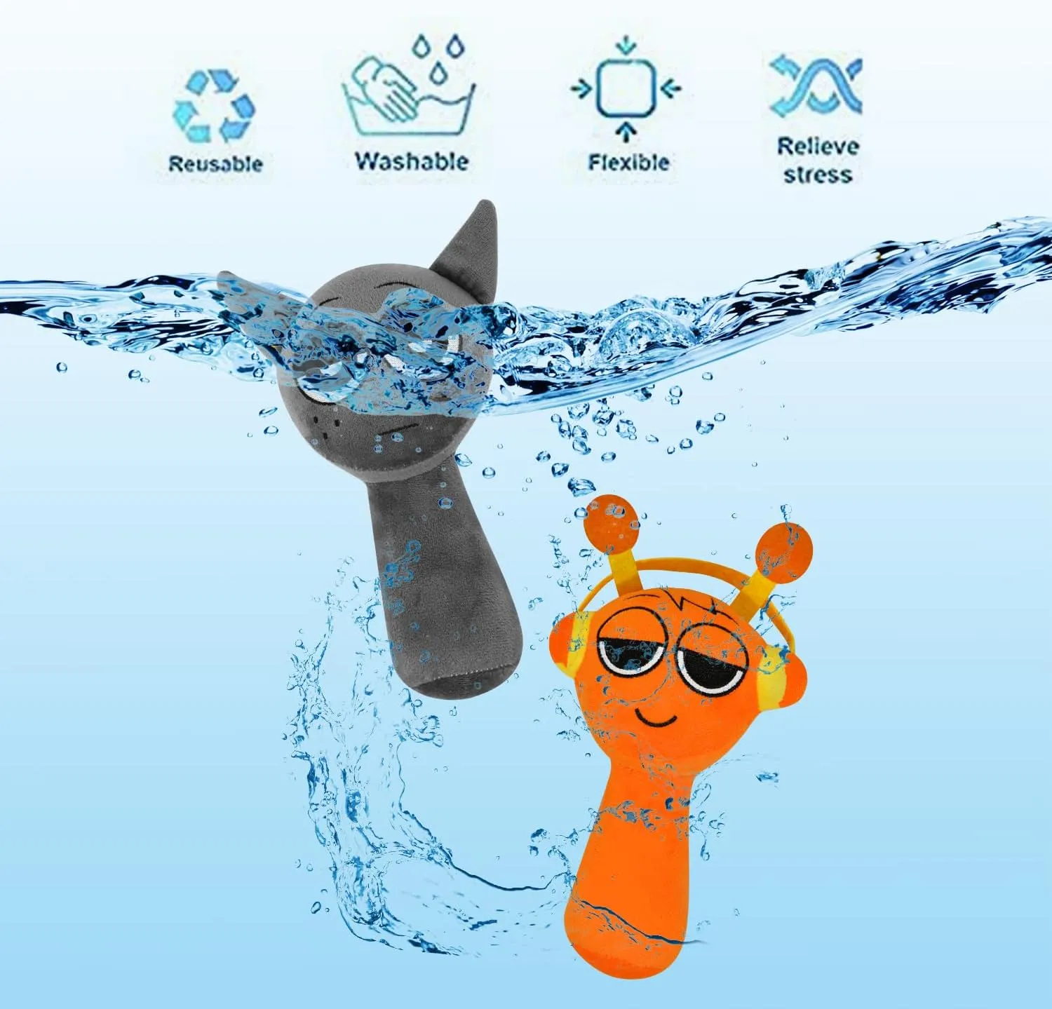 Sprunki Plush Soft and Fun Stuffed Toys Dolls for Fans and Friends - Christmas, Birthday