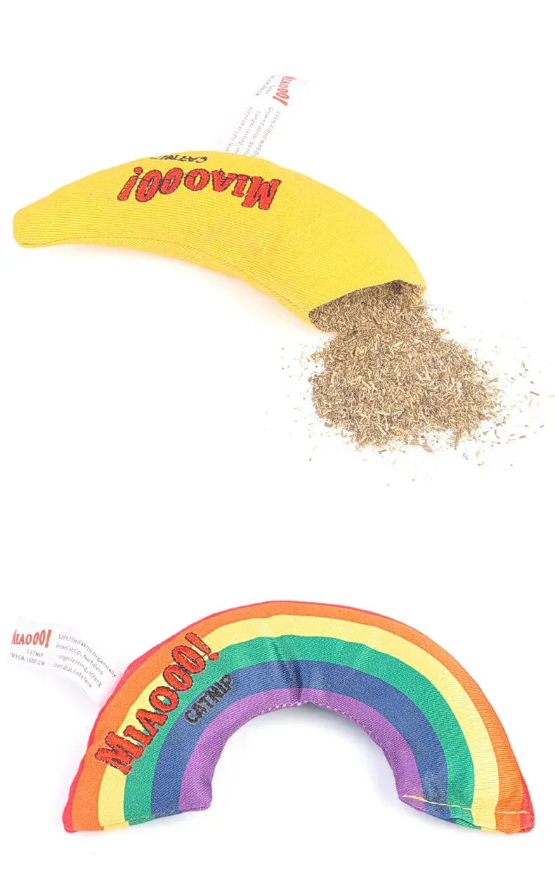 Squeaky Catnip Plush Toy