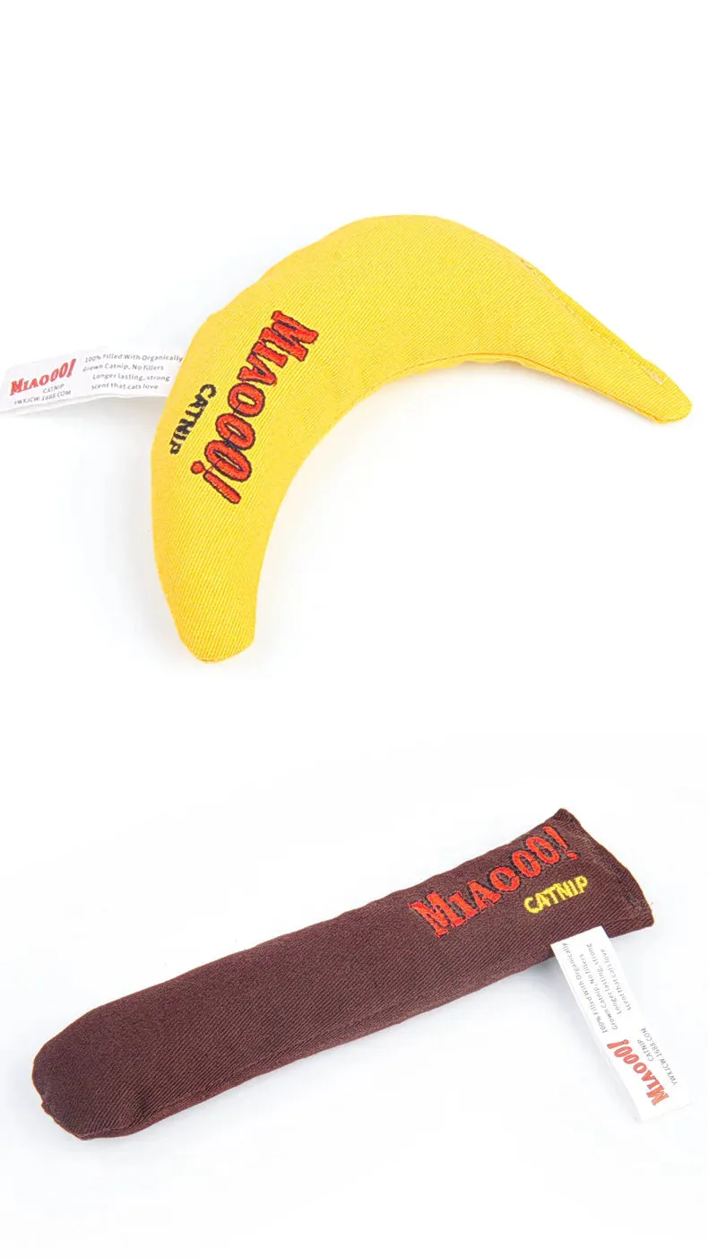 Squeaky Catnip Plush Toy