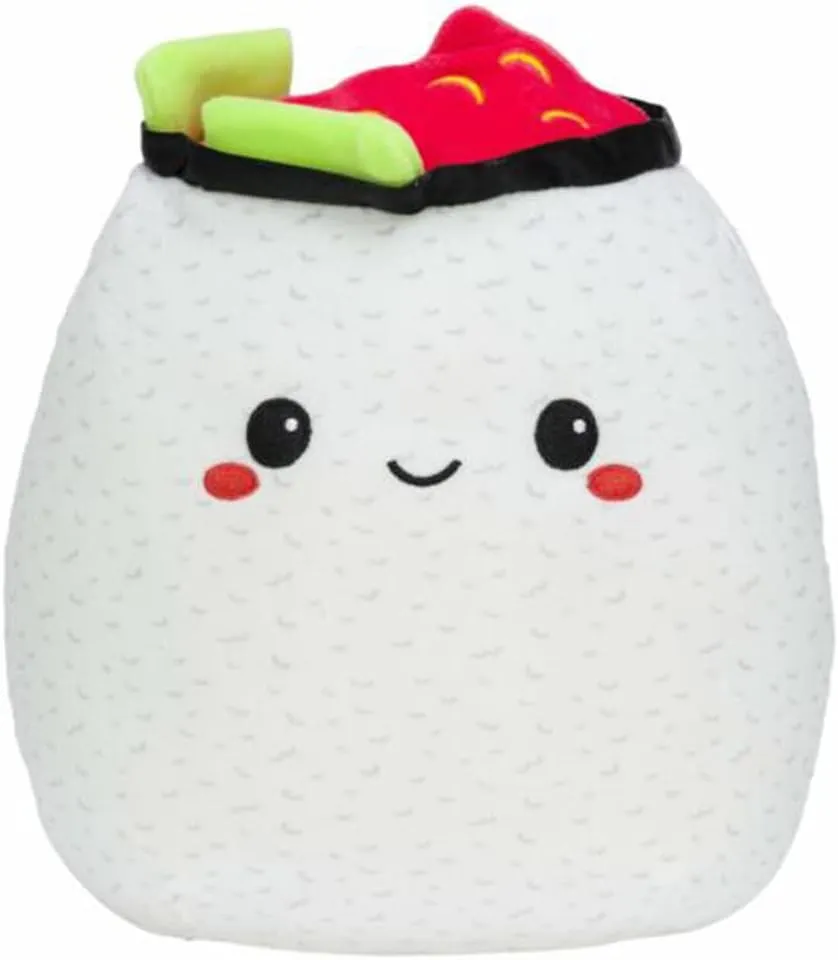 Squishmallow Oficial Kellytoy Food Squad Collectible Soft Plush Animal (Shun Sushi, 8 Inch)