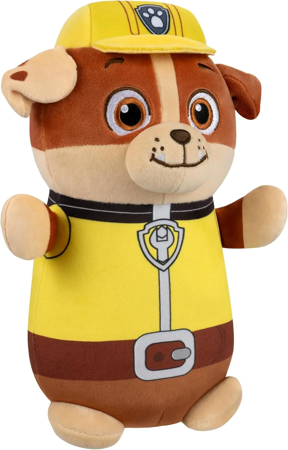 Squishmallows Original Paw Patrol 10in Rubble HugMees – Ultrasoft Official Jazwares Plush (Medium-Sized)