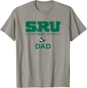 SRU Slippery Rock University Dad T-Shirt