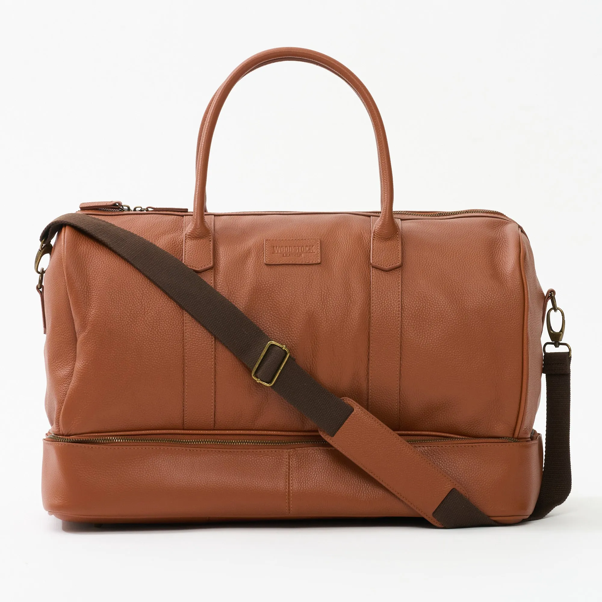 Sterling Double-Layered Weekend Bag With Shoe Compartment