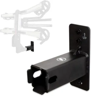 StoreYourBoard Hitch Wall Mount – Heavy Duty 2" Bike and Cargo Rack Hanging Garage Organizer, Trailer Hitch Receiver Storage, Wall Mount Hitch Holder, Holds 175 lbs