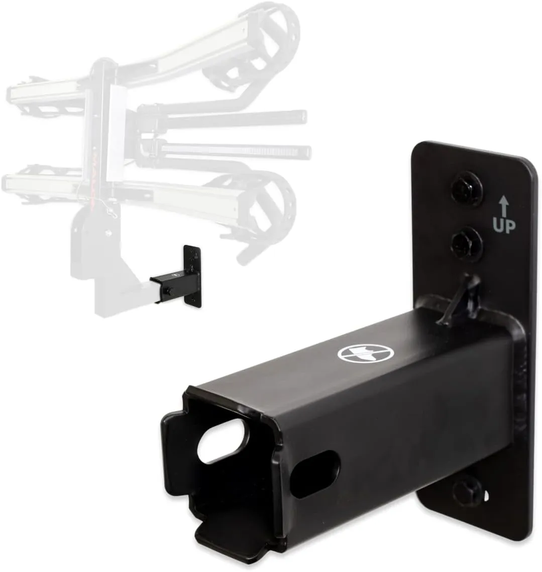StoreYourBoard Hitch Wall Mount – Heavy Duty 2" Bike and Cargo Rack Hanging Garage Organizer, Trailer Hitch Receiver Storage, Wall Mount Hitch Holder, Holds 175 lbs