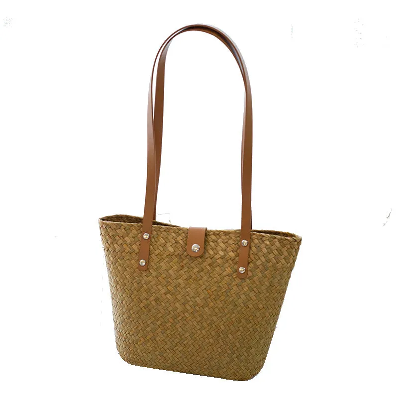 Straw Woven Summer Tote Bag for Women