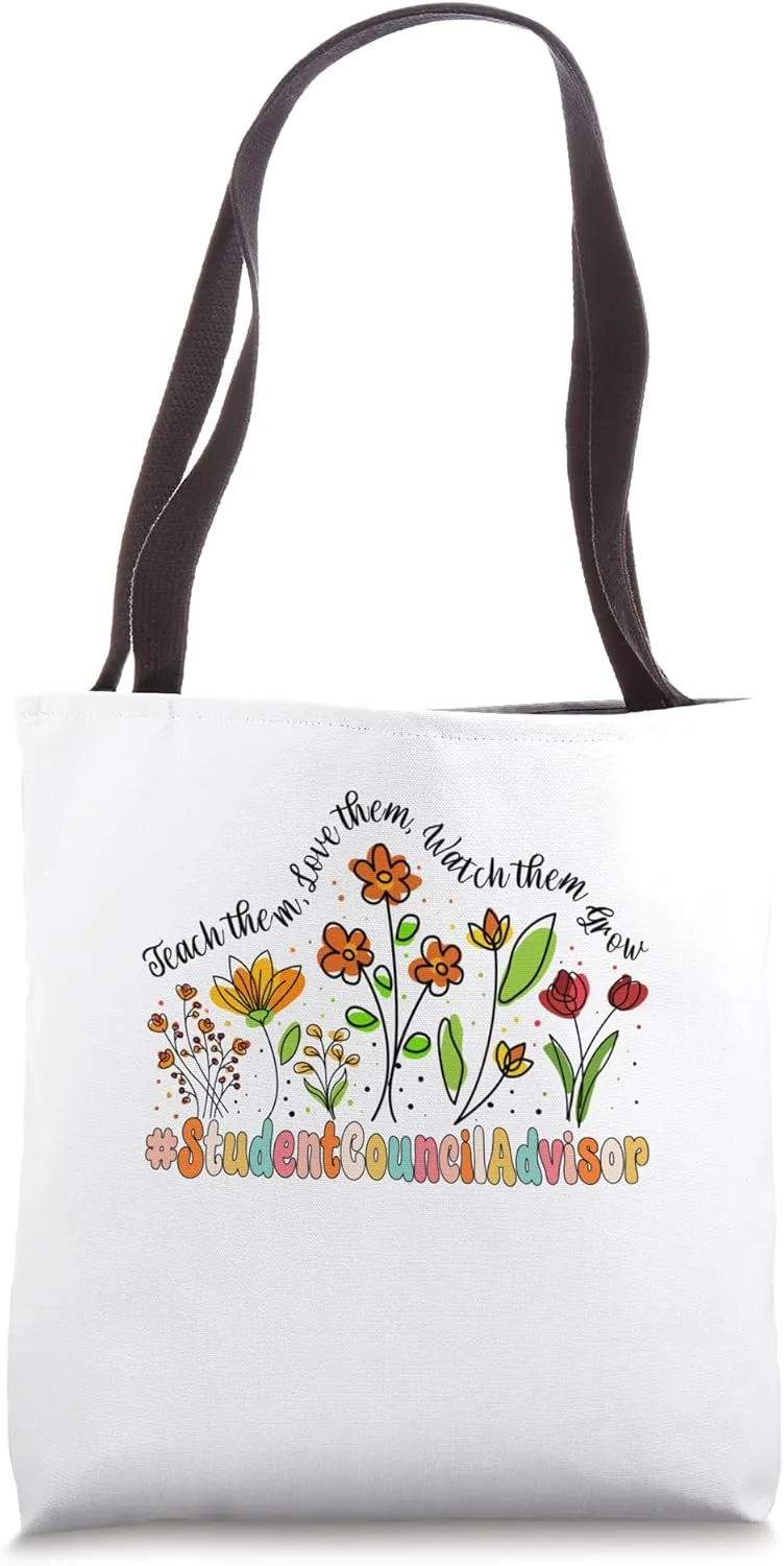 Student Council Advisor Appreciation Week Back to School Tote Bag