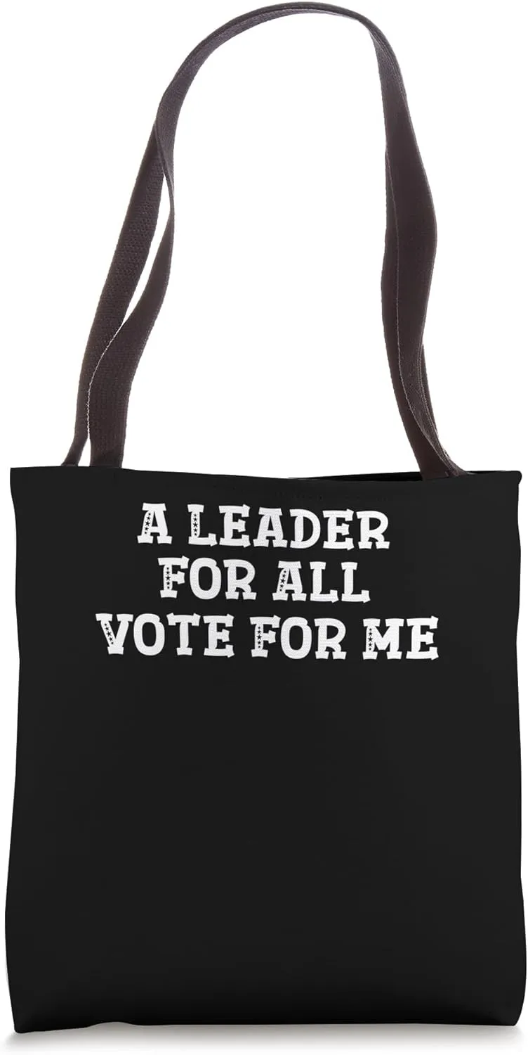 Student Council President School Election Tote Bag