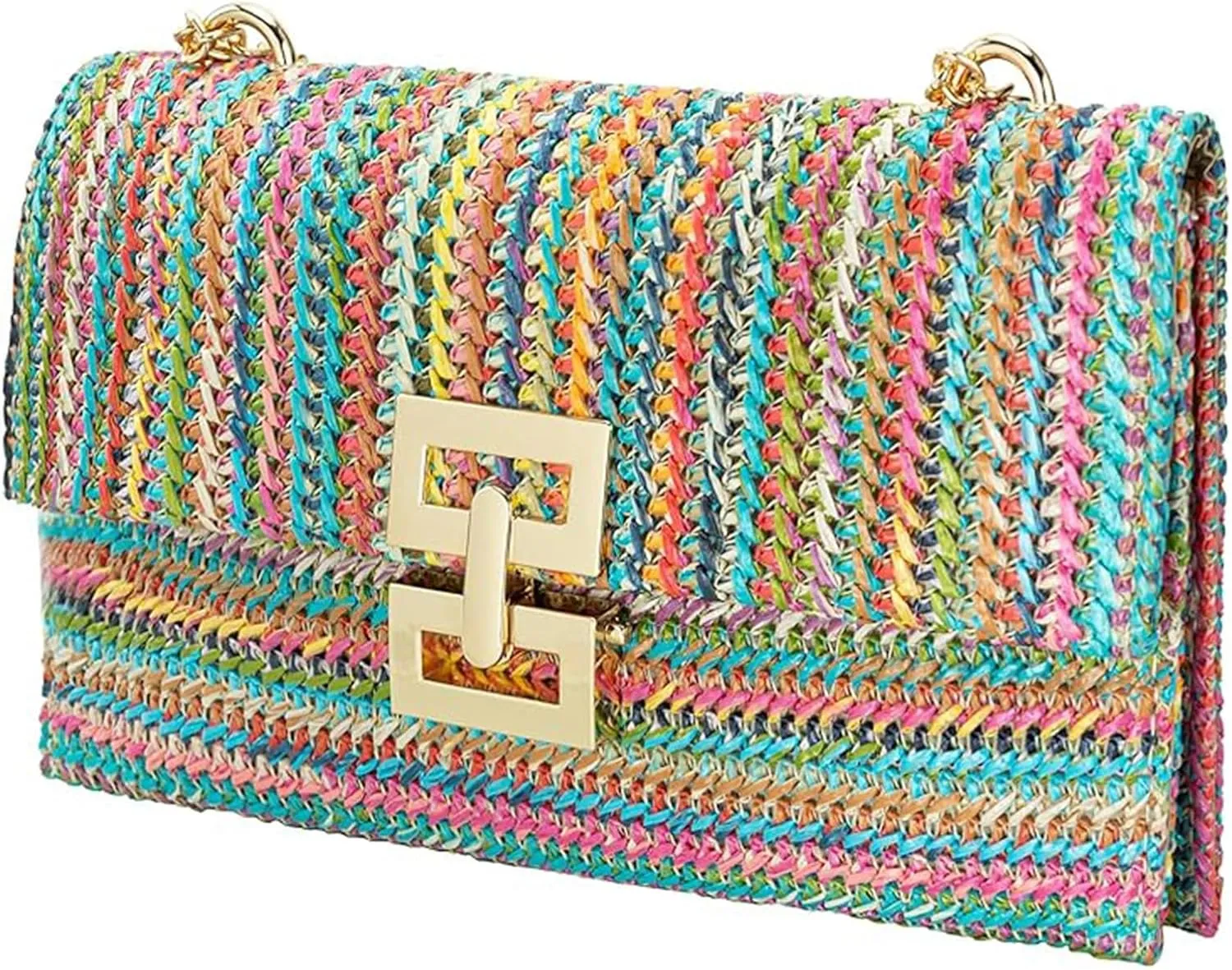 Summer Straw Cluth for women,Rattan Handbags for Women Wicker Purses for Vacation Beach